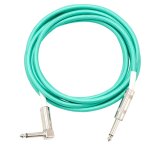 Devine git3 sea foam green c�ble guitare droit - coud� mono 3 m�tres vert
