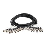 Devine mul002 / 5 c�ble multipaire 8x xlr - f vers 8x xlr - m 5m