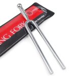 Diapason en acier standard a 440hz pour l'accordage du violon