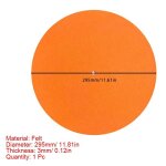 Diapositives anti - vibration audiophile pour tourne - disque vinyle lp, 12 en effet, optique 295mm, ...