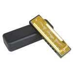 Diatonic blues harmonica key - of - c, 10 trous 20 tons blues harps orgue a bouche - type gold