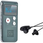 Dictaphone enregistreur numrique portable enregistreur vocal 8gb enregistreur audio lecteur mp3 dictaphone ...