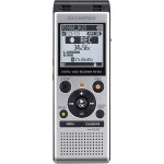 Dictaphone numérique de haute qualité avec microphones stéréo gris noir Dictaphone numérique de haute qualité avec microphones stéréo gris noir