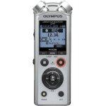 Dictaphone numérique avec microphones stéréo directionnels intégré gris Dictaphone numérique avec microphones stéréo directionnels intégré gris