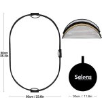 Diffuseur de lumière portable avec étui de transport, réflecteur pour appareil photo, photographie, 5 ... Diffuseur de lumière portable avec étui de transport, réflecteur pour appareil photo, photographie, 5 ...