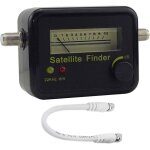 Digital satellite signal tracker dish fta hd monitor tv signal reception television signal searching ...