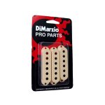 Dimarzio dm2001aw - capot pour simple bobinage - blanc antique - micro guitare electrique