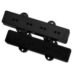 Dimarzio dp123bk - model j - kit complet jazz neck & bridge - noir - micro guitare electrique