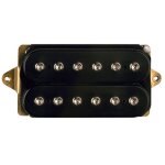 Dimarzio dp253fbk - gravity storm bridge ''f - spaced'' - noir - micro guitare electrique