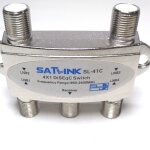 Diseqc - commutateur starlink sl0c pour récepteur satellite, fta tv lnb - type sl04c Diseqc - commutateur starlink sl0c pour récepteur satellite, fta tv lnb - type sl04c