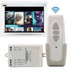 Dispositif de commande � distance sans fil pour �crans de projecteur �lectrique, rideaux �lectriques, ...