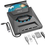 Disque dur externe cd / dvd, graveur portable usb c 7 - en - 1 pour ordinateur portable cd / dvd avec ... Disque dur externe cd / dvd, graveur portable usb c 7 - en - 1 pour ordinateur portable cd / dvd avec ...