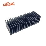 Dissipateur thermique en aluminium paissi pour amplificateur de puissance, noir oxyd, lm3886 tda7293, ...