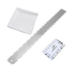 Distance rgle set guitare rgle de mesure mtal guitare electrique rgle acier inoxydable guitare manche ...