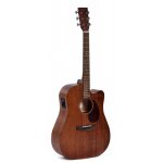 Ditson by sigma dc - 15e - guitare electro - acoustique dreadnought s�rie 15 - naturel satin�