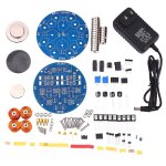 Diy magnetic levitation electronic kit, rotating magnetic suspension module electronic diy welding k