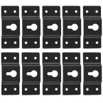 Diy plaque de suspension 10pcs pour crochet de fer pour enceinte murale sound box audio