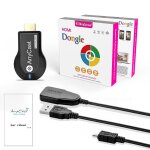 Dnomecast anycast m9 plus tv stick, 1080p, wifi sans fil, display zjmle, r�cepteur, airplay mirror, compatible ...
