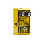 Dod overdrivep250 - pédale d'overdrive - true bypass, jaune métallisé Dod overdrivep250 - pédale d'overdrive - true bypass, jaune métallisé