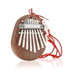 Doigt en bois marimbas piano avec corde suspendue pouce kalimba 8 touches 8 touches portable mini instruments ...