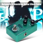 Dolamo - p�dale d'effet de guitare overdrive d - 12, avec commandes de volume a triple gain, conception ...