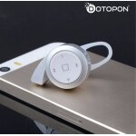 Dotopon mini escargot a8 stro 4. 0 sans fil bluetooth casque appels bt musique couteur blanc