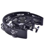 Double anneau lune tambourin tambourin jazz tambour rythme tamborine percussion instrument accessoires ...