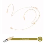 Double crochet d'oreille casque microphone porté omnidirectionnel condensateur cartouche microphone pour ... Double crochet d'oreille casque microphone porté omnidirectionnel condensateur cartouche microphone pour ...