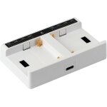 Double intelligent chargeur de batterie usb 36w pd usb - c super fast 2 canaux station de charge compatible ...
