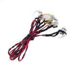 Double micro piézo jack - up 6, 35 mm avec contrôle de tonalité de volume pour ukulélé de guitare acoustique ... Double micro piézo jack - up 6, 35 mm avec contrôle de tonalité de volume pour ukulélé de guitare acoustique ...