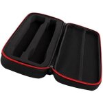 Double sac de microphone, sac de microphone sans fil double, portable microphone storage bag, etuis portables, ...