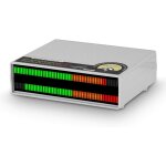 Douk audio 56 bits level meter led music spectrum display stereo sound indicator (vert, orange & red) ...