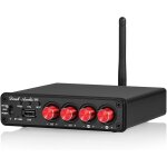 Douk audio hifi bluetooth 5. 0 amplificateur de puissance numrique stro 2 / 4 canaux 50 w x 4