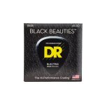Dr bkb5 - 130 - black beauties - black, jeu guitare basse, 5 cordes medium a heavy 45 - 130