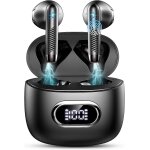 Dr ecouteurs bluetooth sans fil, 2024 e couteur bluetooth 5. 3 avec 4 enc antibruit mic, ecouteurs sans ...