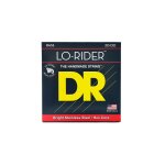 Dr mh6 - 130 - lo - rider - stainless steel, jeu guitare basse, 6 cordes medium a heavy 30 - 130
