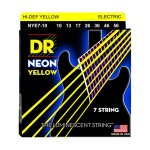 Dr nye7 - 10 - hi - def neon - yellow, jeu guitare electrique, 7 cordes medium 10 - 56