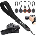 Dragonne pour appareil photo avec boucle rapide, sangle de poignet r�glable pour appareil photo, cam�ra ...