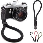 Dragonne pour appareil photo: sangle de poignet en paracorde pour appareil photo reflex numrique