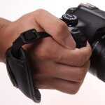 Dragonne en cuir pu pour appareil photo, 1 pice, accessoires de photographie pour canon eos nikon sony ...