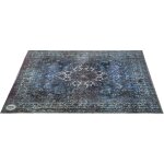 Drumnbase vp185 - blu vintage persian blue tapis de batterie / de sc�ne 185 x 160 cm