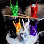 Drumstick display show stand cadeau cr�atif pour batteur, baguette dr�le stand drumstick display rack ...
