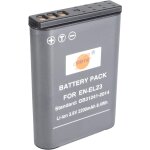 Dste batterie de rechange compatible avec appareil photo numrique nikon en - el23 coolpix p600 s810c ...