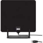 Dta450 - antenne tv d�int�rieur puissante num�rique tnt hd - avec socle, petite, discr�te, portable, ...