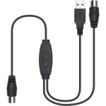 Dtb115b amplificateur de signal pour antenne tv - aliment� par usb, gain elev� 20db, compatible avec ...