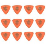 Dunlop 431p60 - sachet de 6 m�diators - tortex triangle 0, 60mm