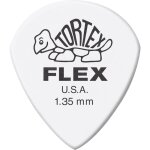 Dunlop 468p135 - m�diators tortex flex jazz iii, player's pack de 12, white, 1. 35 mm