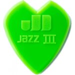 Dunlop 47pkh3n - player pack de 6 mdiators kirk hammet jazz iii heavy