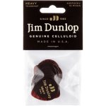 Dunlop 485p05hv - sachet de 12 m�diators ecaille teardrop heavy