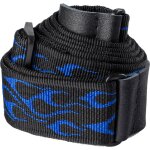Dunlop d3811bl - sangle guitare flamm bleu